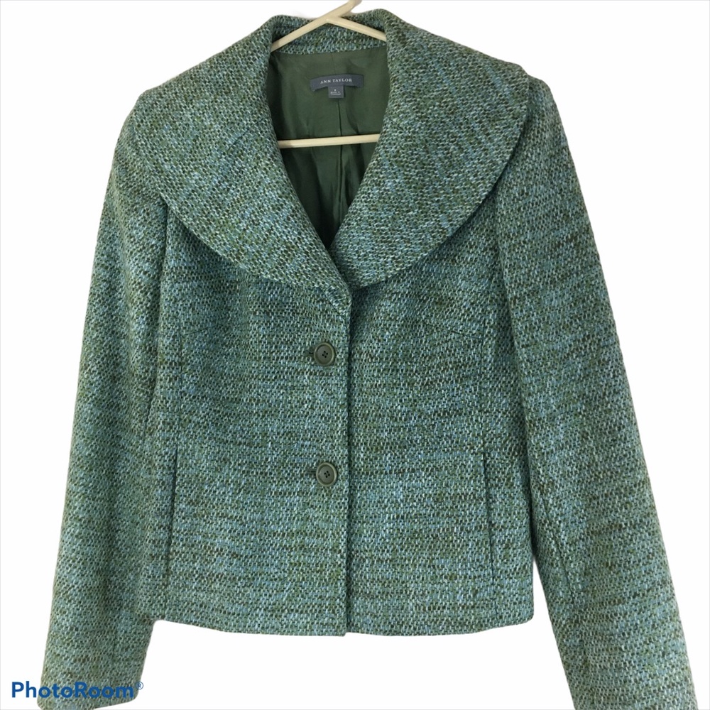 Ann Taylor Virgin Wool Jacket Size 6